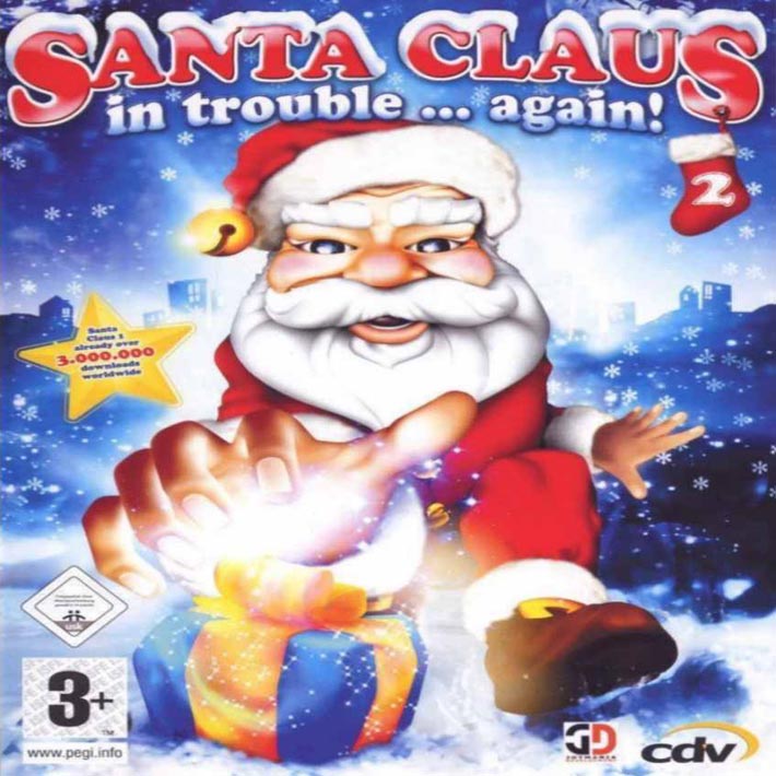 Santa Claus in Trouble... again! - pedn CD obal