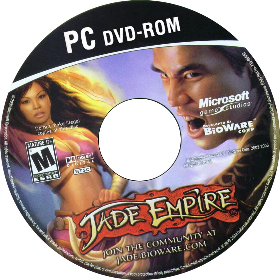 Jade Empire: Special Edition - CD obal 2
