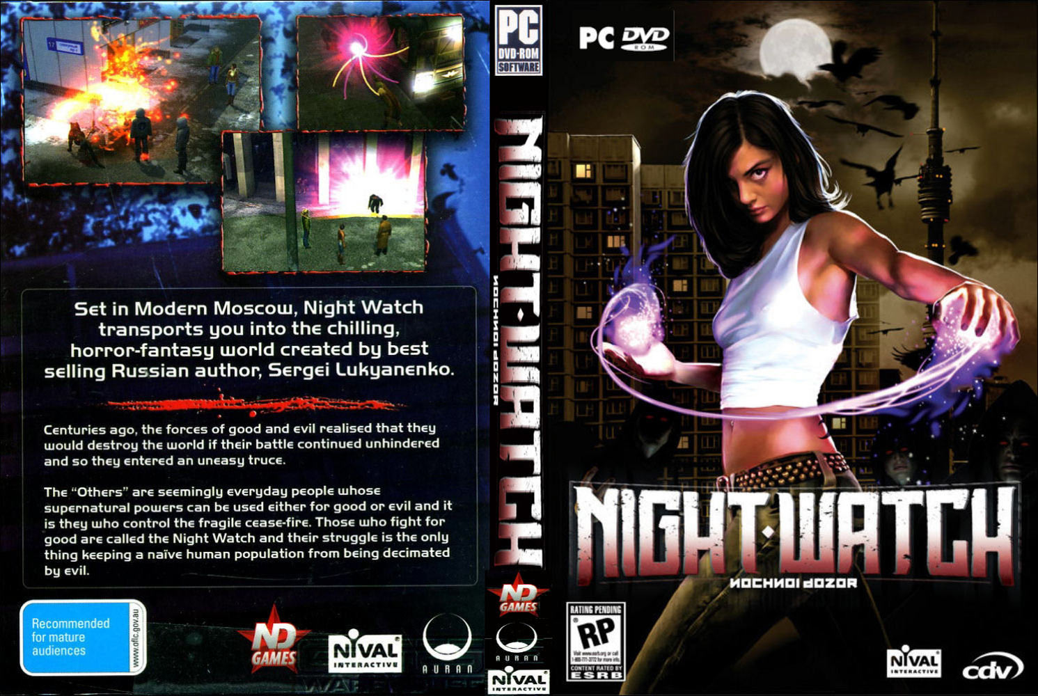 Night Watch - DVD obal