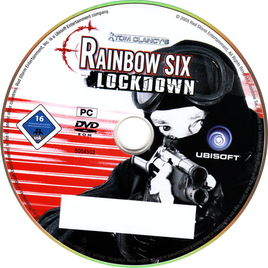 Rainbow Six: Lockdown - CD obal