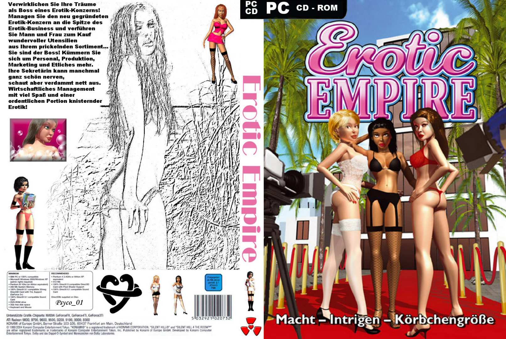 Erotic Empire - DVD obal