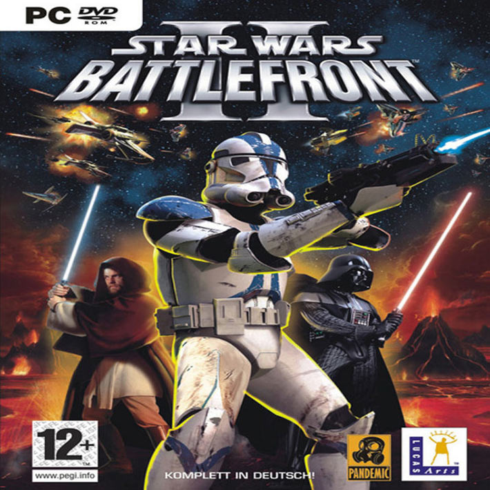 Star Wars: BattleFront 2 - pedn CD obal