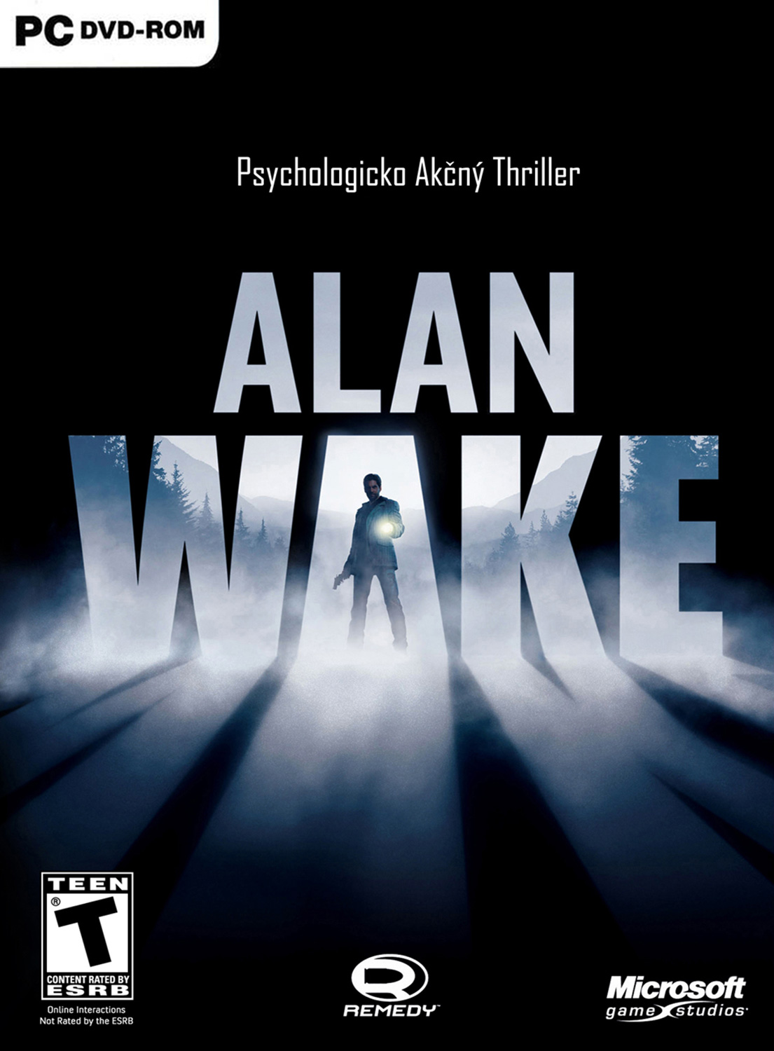 Alan Wake - pedn DVD obal