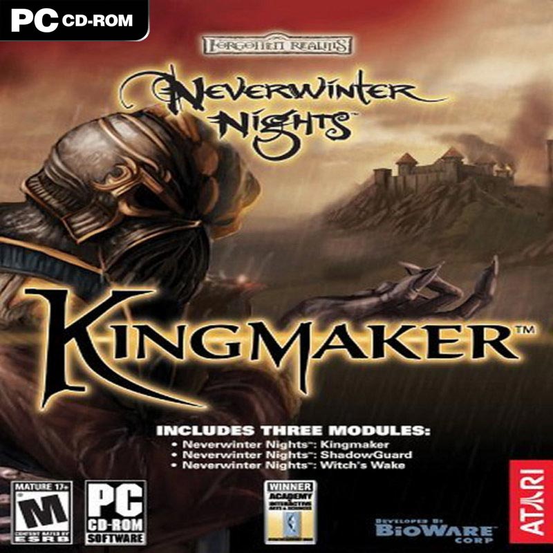 Neverwinter Nights: Kingmaker MOD - pedn CD obal