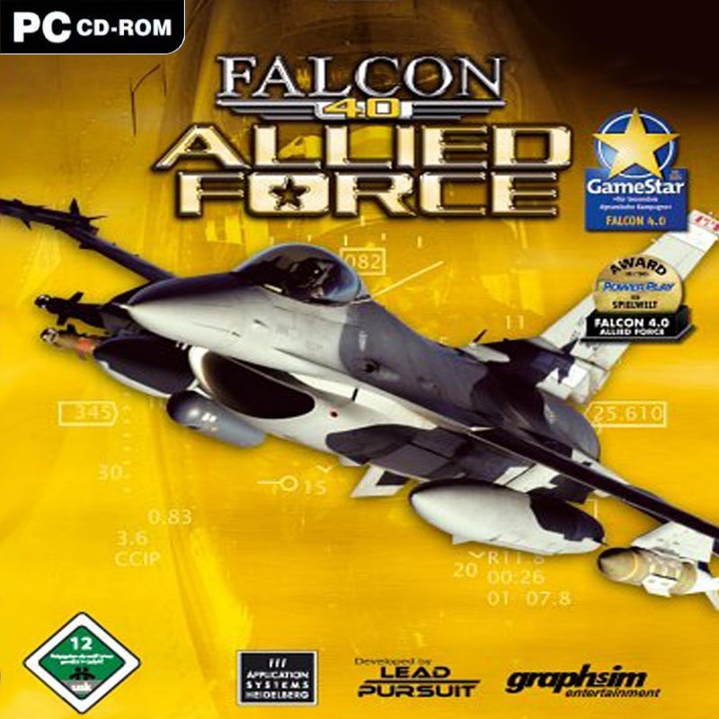 Falcon 4.0: Allied Force - pedn CD obal