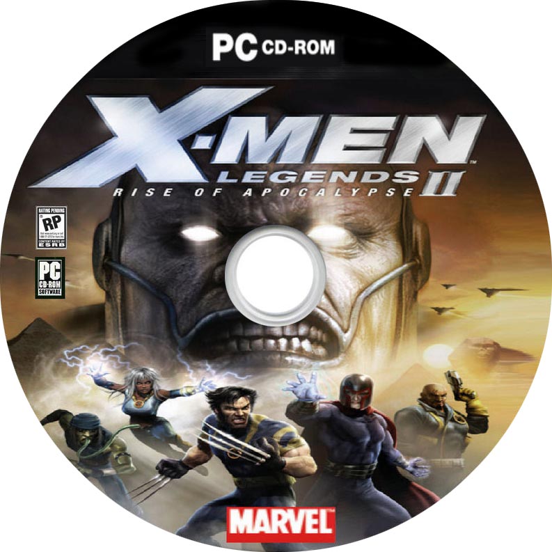 X-Men Legends II: Rise of Apocalypse - CD obal