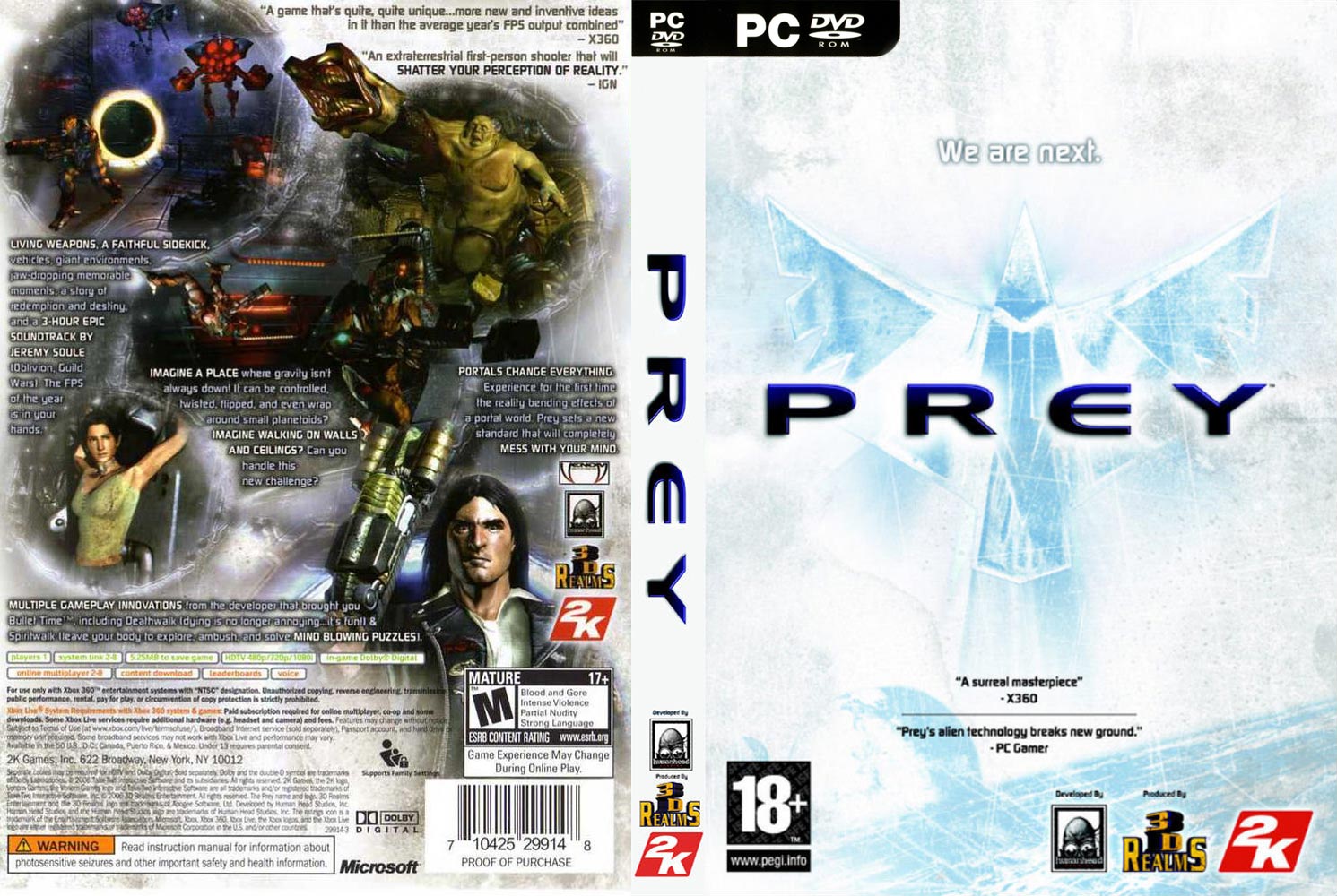 Prey - DVD obal