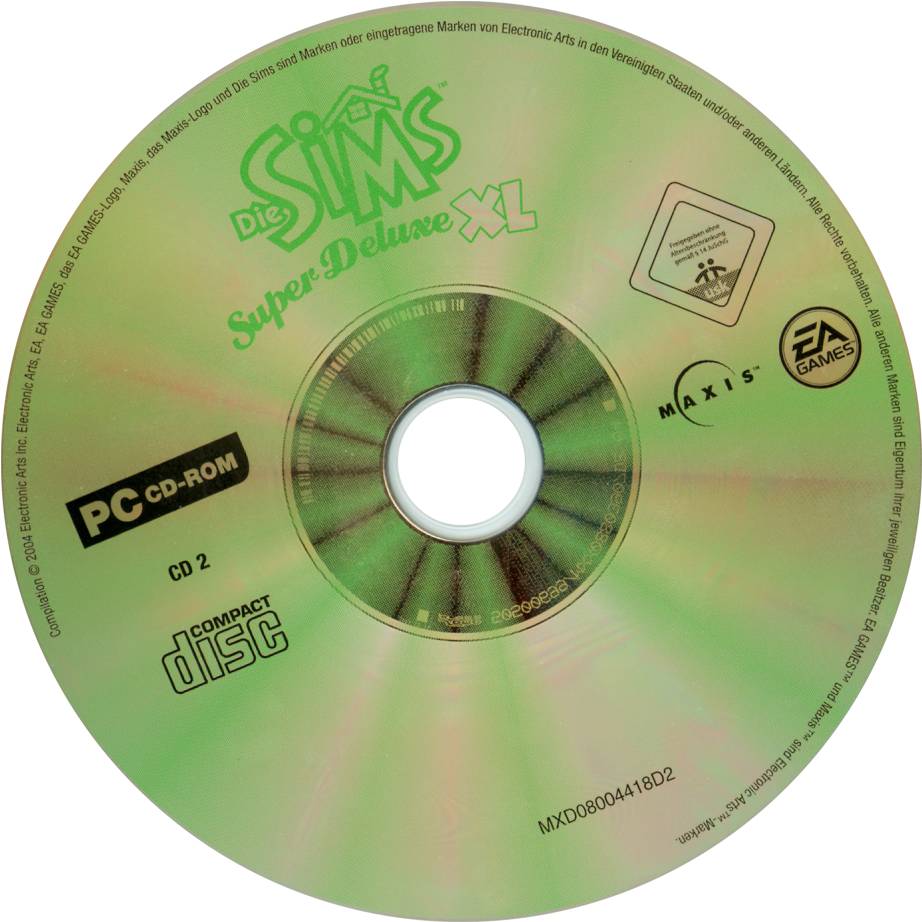 The Sims: Superstar Deluxe XL - CD obal 2