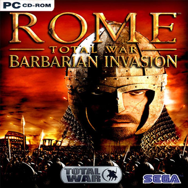 Rome: Total War - Barbarian Invasion - pedn CD obal