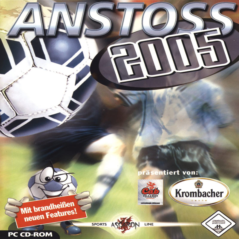 Anstoss 2005 - pedn CD obal