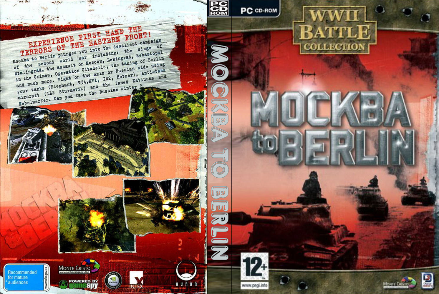 Moscow to Berlin - DVD obal
