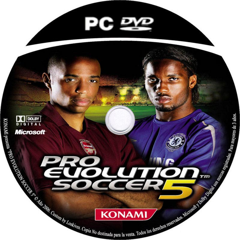 Pro Evolution Soccer 5 - CD obal