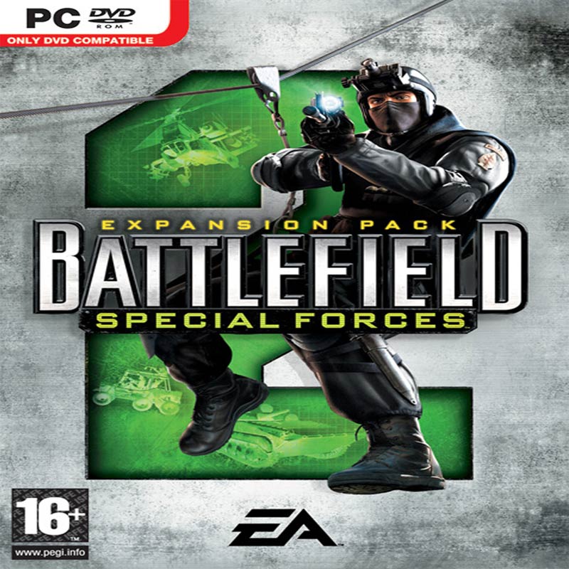 Battlefield 2: Special Forces - pedn CD obal