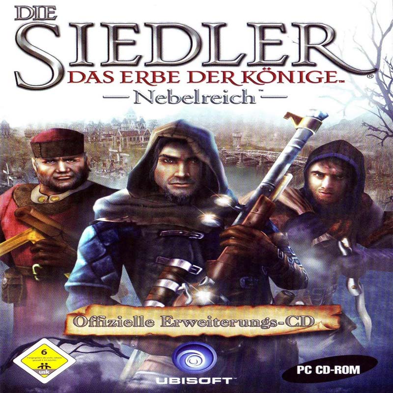 Settlers 5: Heritage of Kings - Expansion Disk - pedn CD obal