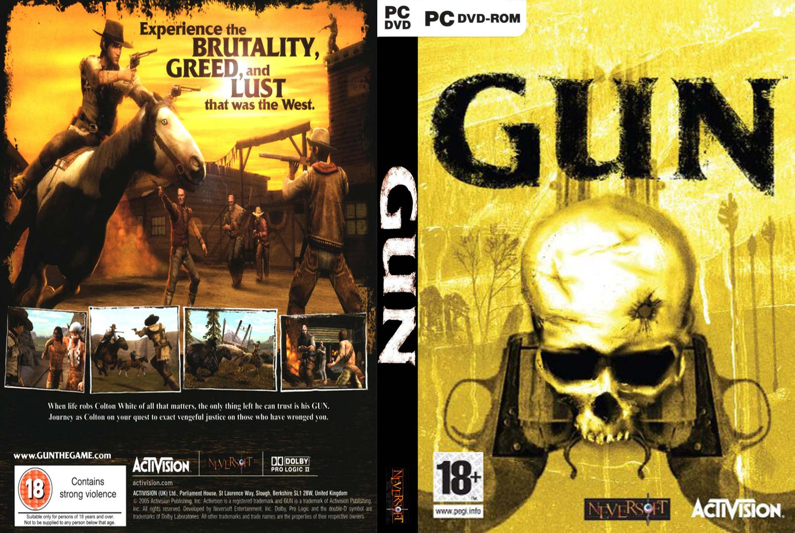 GUN - DVD obal