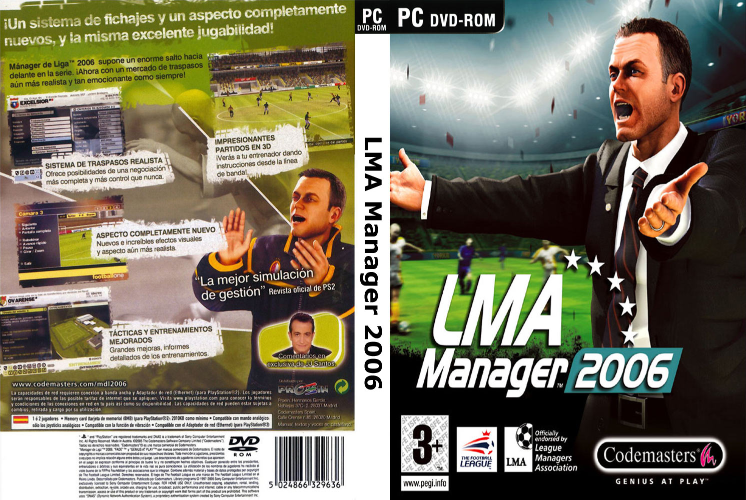 LMA Manager 2006 - DVD obal