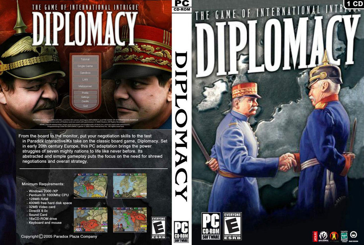 Diplomacy - DVD obal
