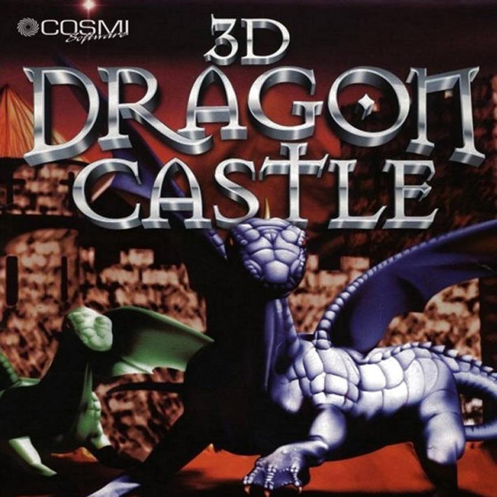 3D Dragon Castle - pedn CD obal