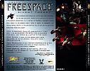 Descent: Freespace - Silent Threat - zadný CD obal