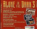 Alone in the Dark 3 - zadn CD obal