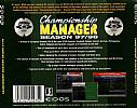 Championship Manager Season 97/98 - zadný CD obal