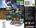 PC Futbol 2001 - zadn CD obal