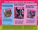 Barbie Pet Rescue - zadn CD obal