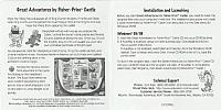 Fisher Price: Great Adventures: Castle - predn vntorn CD obal