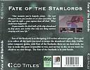 Fate of the Starlords - zadn CD obal