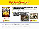 Math Blaster: Ages 9-12 - zadn vntorn CD obal