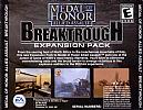 Medal of Honor: Allied Assault: BreakThrough - zadný CD obal