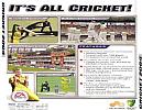 Cricket 2004 - zadn CD obal