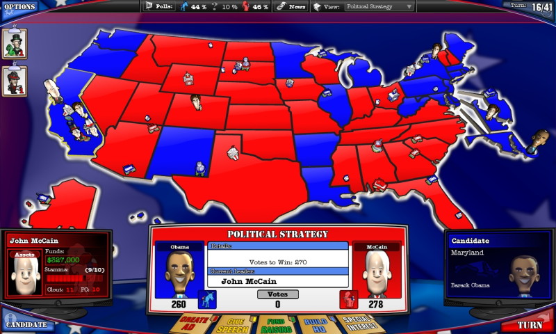 The Political Machine 2008 - screenshot 20