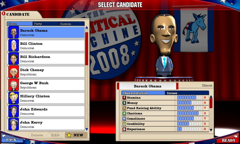 The Political Machine 2008 - screenshot 13