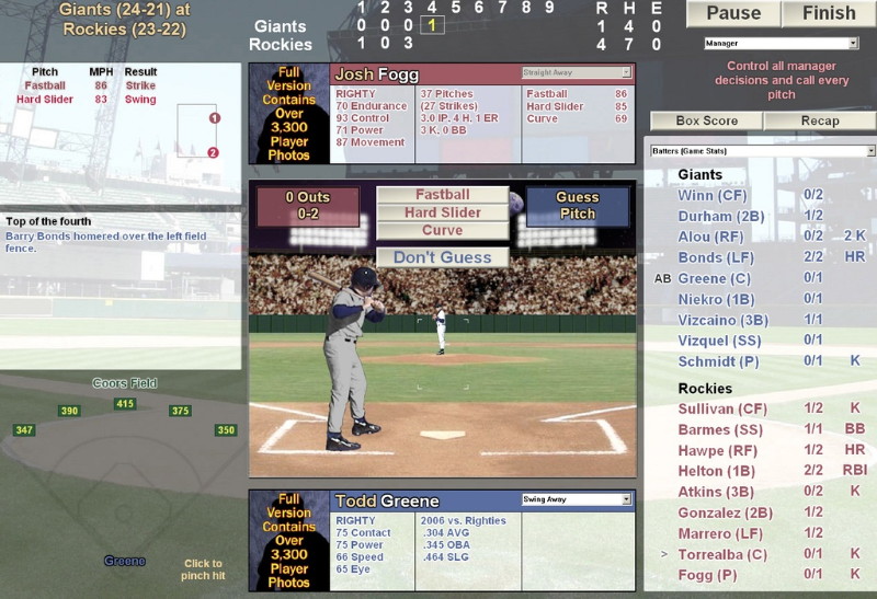 Baseball Mogul 2007 - screenshot 3