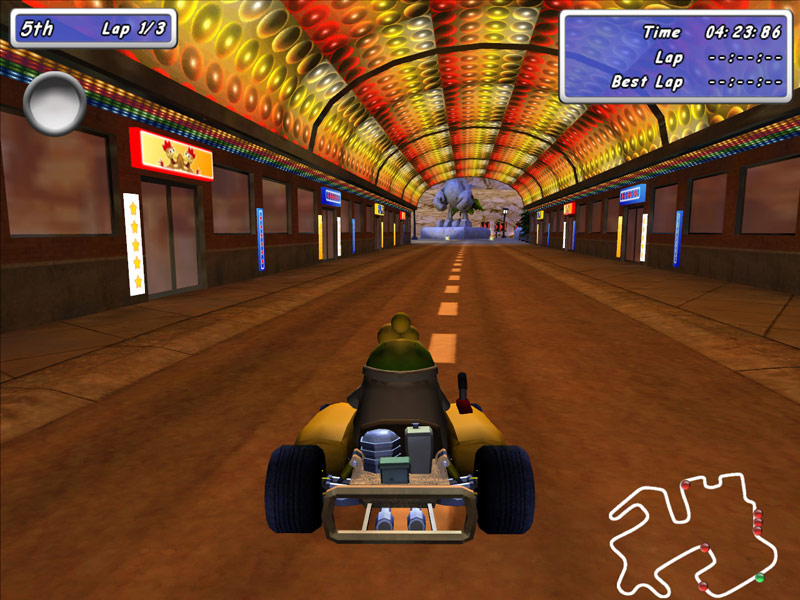Crazy Chicken: Kart Thunder - screenshot 1