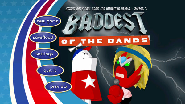 Strong Bad's Episode 3: Baddest of the Bands - screenshot 3