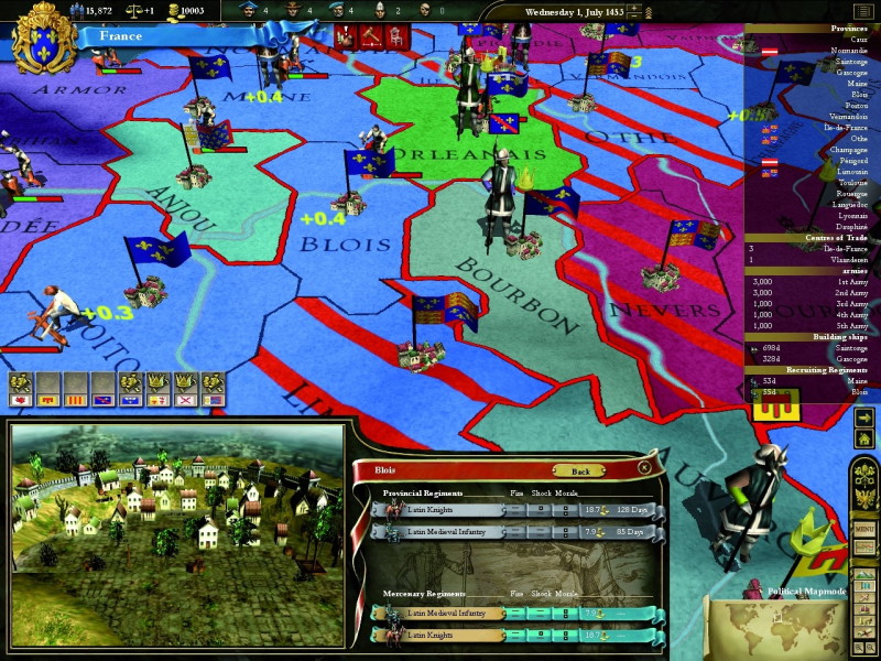 Europa Universalis 3: Complete - screenshot 9