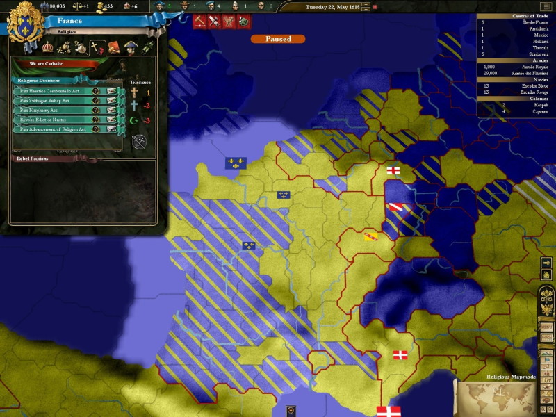 Europa Universalis 3: Complete - screenshot 3