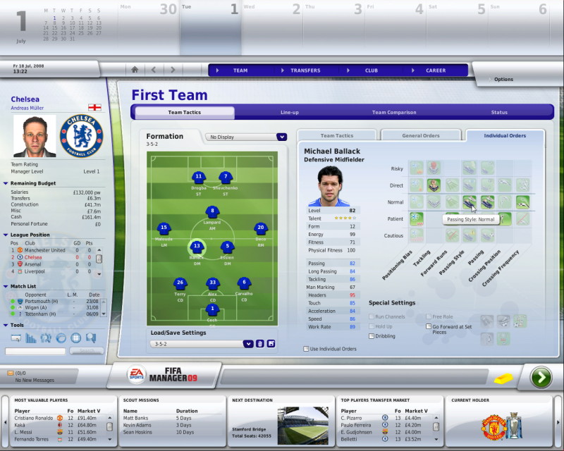 FIFA Manager 09 - screenshot 12