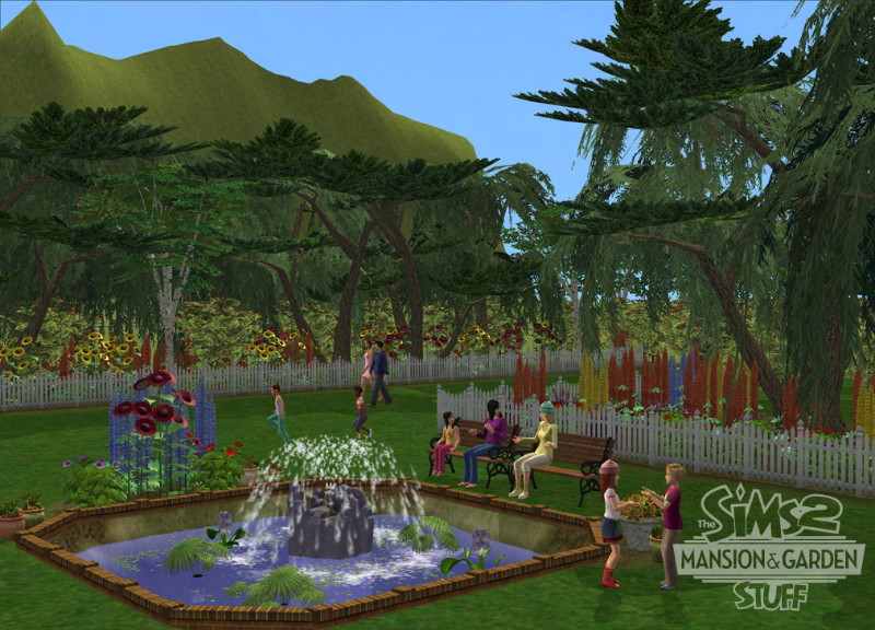 The Sims 2: Mansion & Garden Stuff - screenshot 1