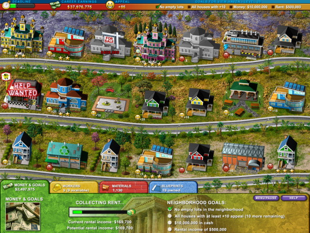 Build-a-lot 2: Town of the Year - screenshot 1