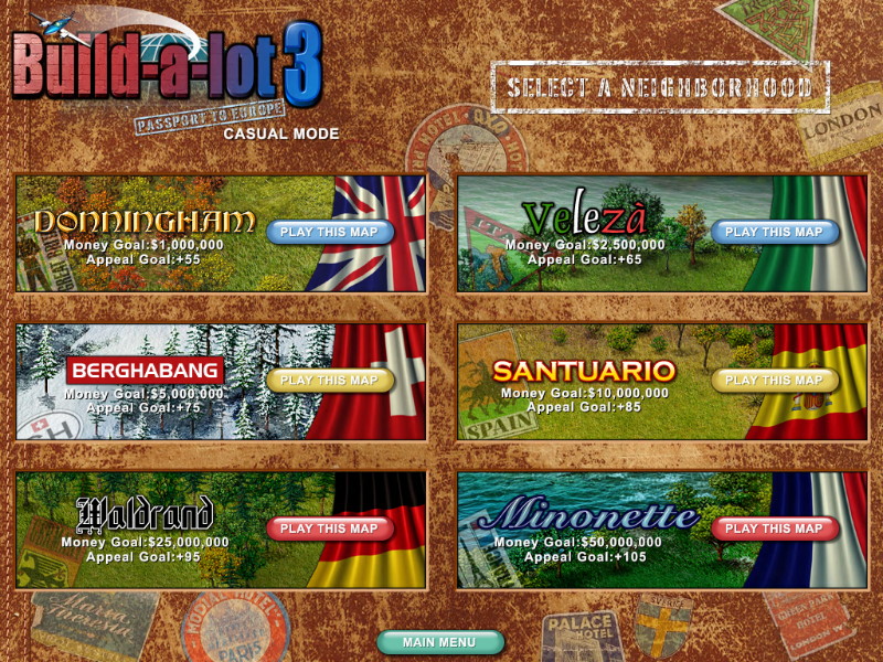 Build-a-lot 3: Passport to Europe - screenshot 1