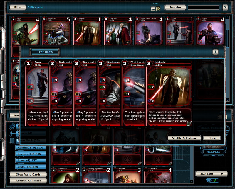 Star Wars Galaxies - Trading Card Game: Champions of the Force - screenshot 5