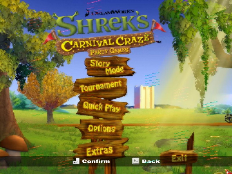 Shrek's Carnival Craze: Party Games - screenshot 2