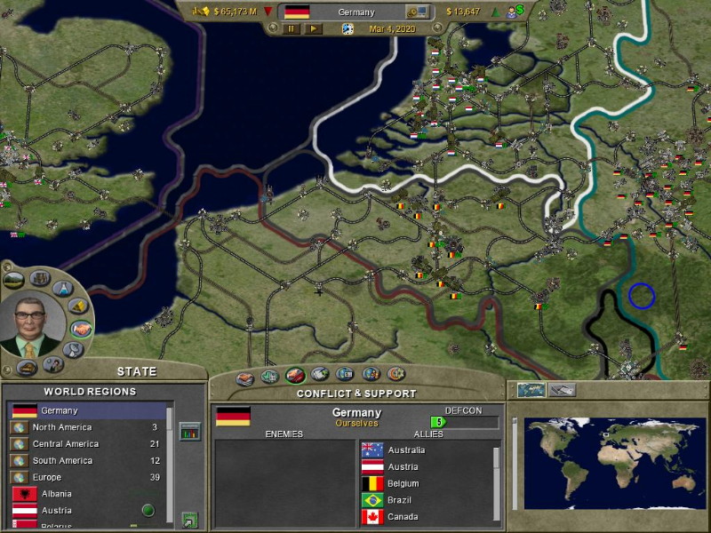 Supreme Ruler 2020: Global Crisis - screenshot 21