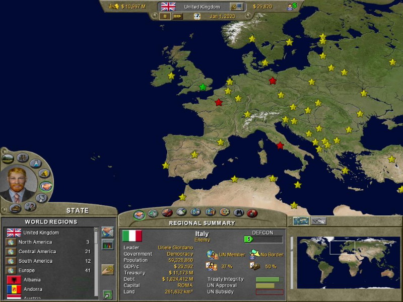 Supreme Ruler 2020: Global Crisis - screenshot 18