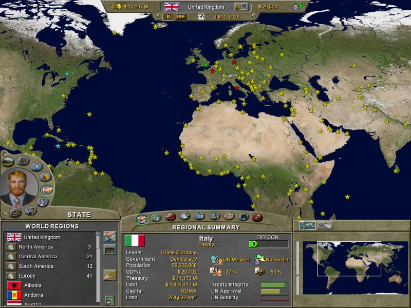 Supreme Ruler 2020: Global Crisis - screenshot 17