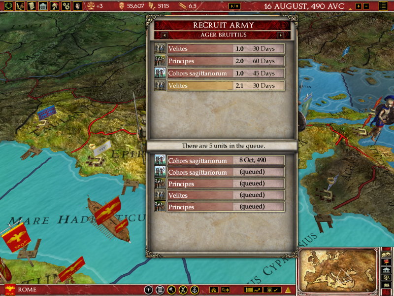 Europa Universalis: Rome Gold - screenshot 53