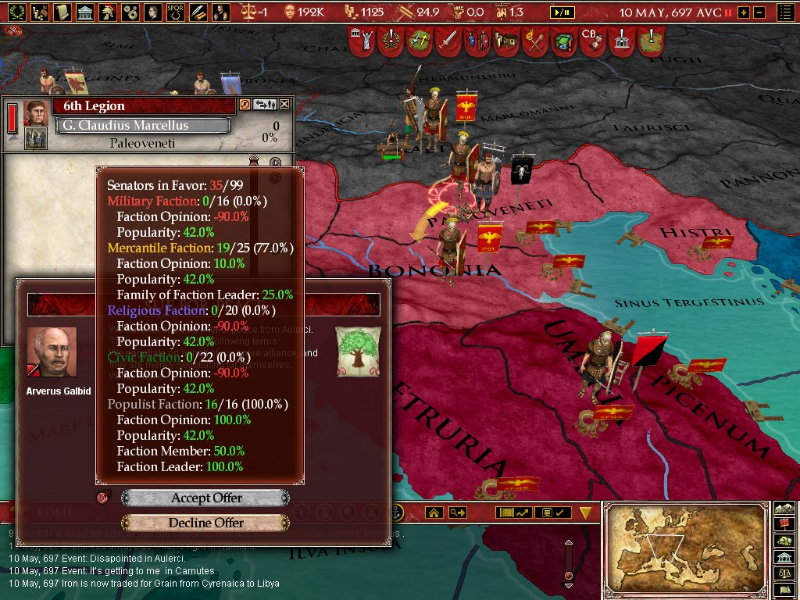 Europa Universalis: Rome Gold - screenshot 16